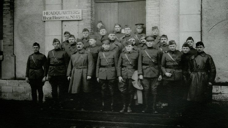 Medical College of Virginia corps in France during World War I