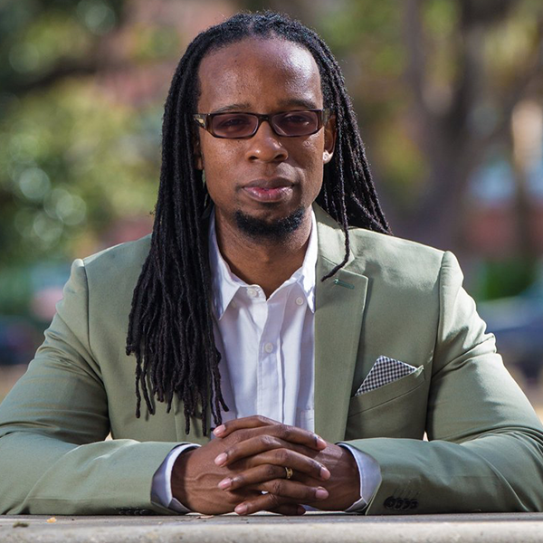 Portrait of Ibram X. Kendi, this year's Black History Month Lecturer