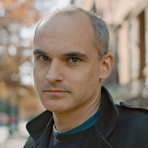 Portrait of Hernan Diaz, the 2018 Cabell First Novelist Award Winner