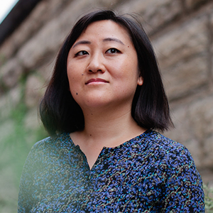 Portrait of Ling Ma, author of the First Novelist award-winning book Severance.